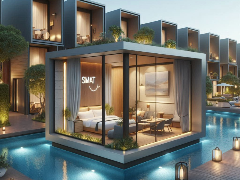 Smart Modular como Suíte de Hotel/Pousada
